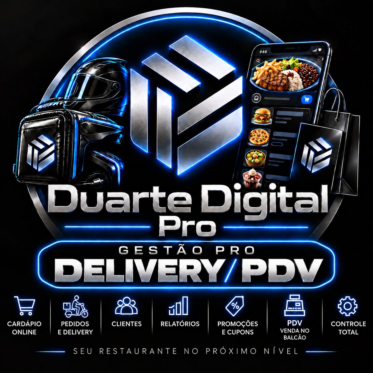 Gestão Pro Delivery e PDV — recursos completos para restaurantes